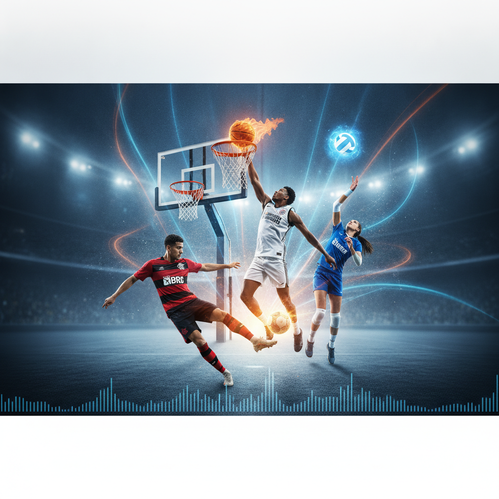 Globoesporte.com transmitirá ao vivo Flamengo x Corinthians pelo Campeonato Brasileiro 2026