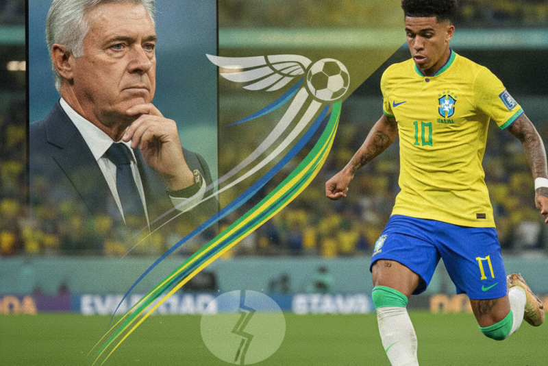 Ancelotti convoca Vanderson para a seleção brasileira após corte de Wesley